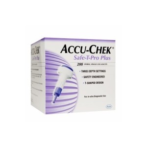 Lancette pungidito accu-chek safe t pro uno 200 pezzi