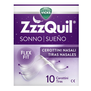 Cerotto nasale zzzquil 10 pezzi