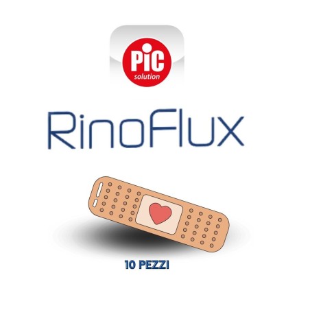 Cerotto nasale rinoflux standard 10 pezzi
