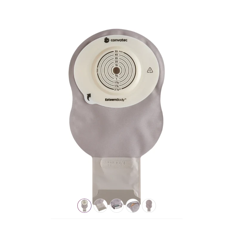 Sacca ileostomia esteem body fondo aperto 7 mm opaco ritagliabile 10-55 mm 10 pezzi Sacca ileostomia esteem body fondo aperto 7 mm opaco ritagliabile 10-55 mm 10 pezzi