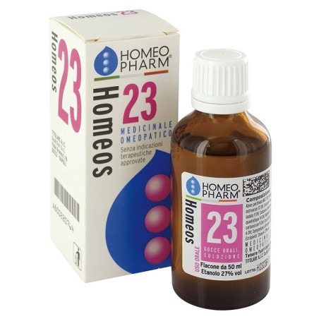 Homeos 23 gocce 50 ml Homeos 23 gocce 50 ml
