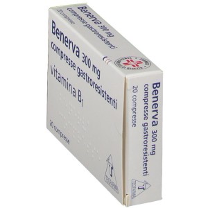 Benerva 20 compresse gastrores 300 mg Benerva 20 compresse gastrores 300 mg