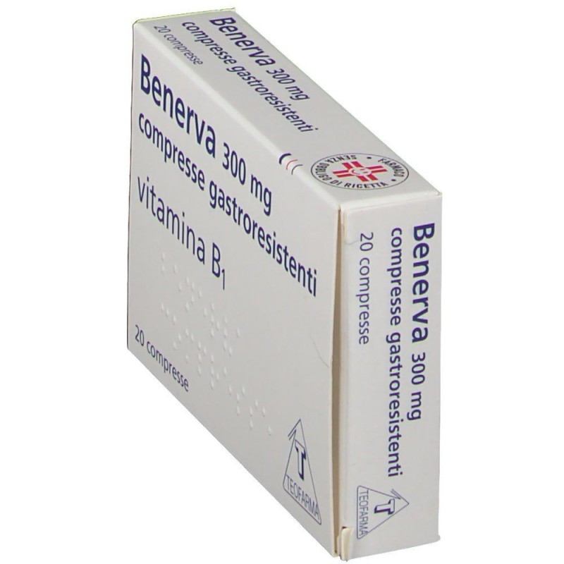 Benerva 20 compresse gastrores 300 mg Benerva 20 compresse gastrores 300 mg