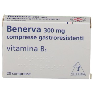 Benerva 20 compresse gastrores 300 mg Benerva 20 compresse gastrores 300 mg