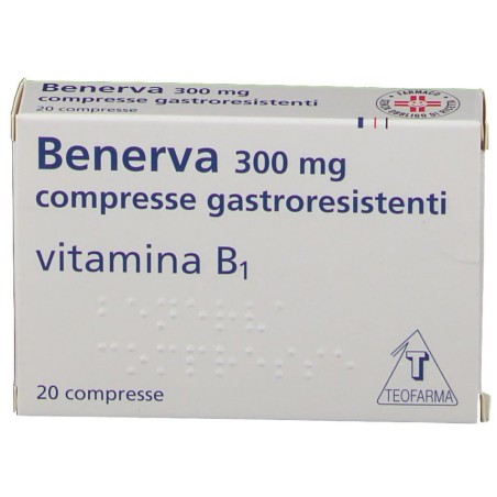 Benerva 20 compresse gastrores 300 mg Benerva 20 compresse gastrores 300 mg