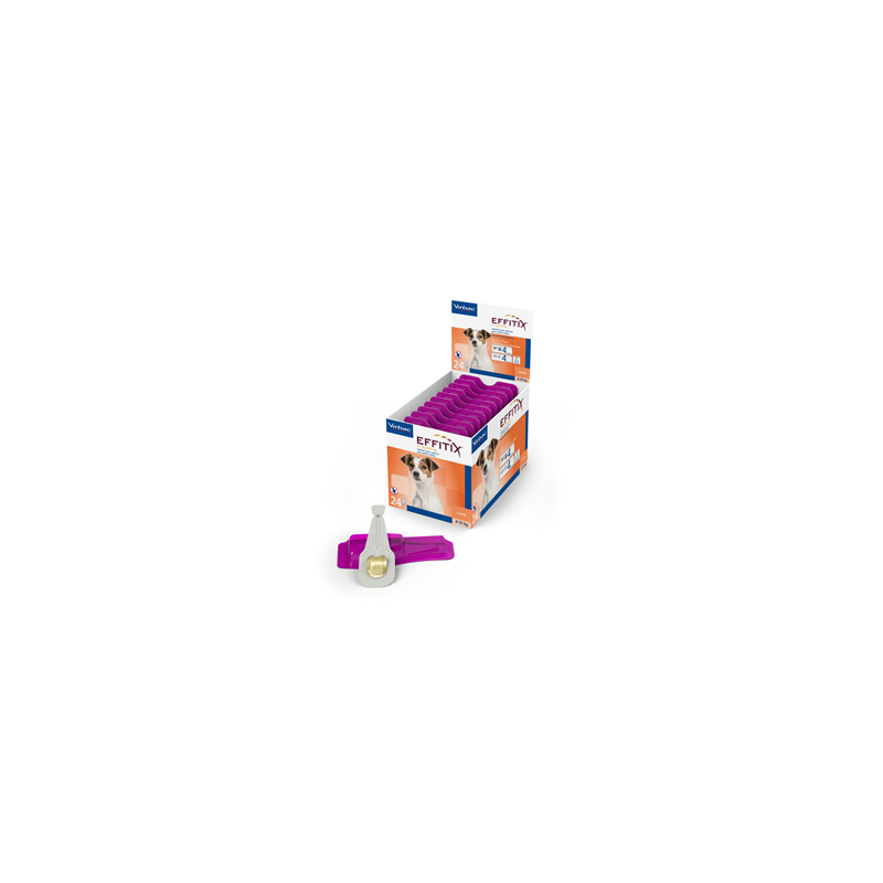 Effitix 67 mg/600 mg soluzione spot-on per cani di taglia piccola
