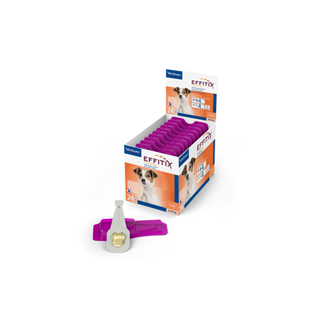 Effitix 67 mg/600 mg soluzione spot-on per cani di taglia piccola