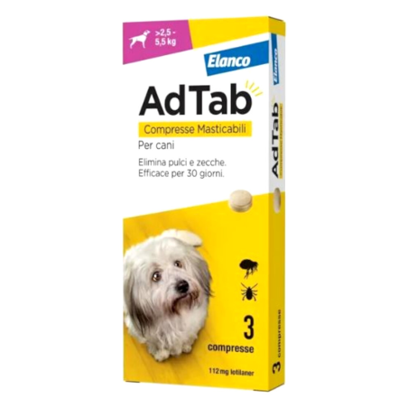 Adtab compresse masticabili per cani