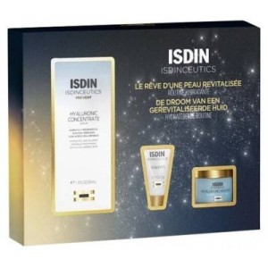 Isdinceutics pack rutina hidr navidad 2023 1 siero 30 ml + 1contorno occhi 3 ml + 1 crema 8 ml