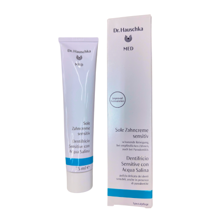 Dr hauschka dentifricio sensitive acqua salina 75 ml Dr hauschka dentifricio sensitive acqua salina 75 ml