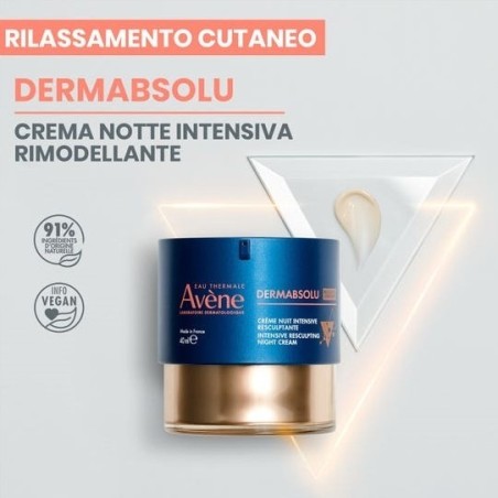 Avene dermabsolu crema notte nuova formula 40 ml Avene dermabsolu crema notte nuova formula 40 ml