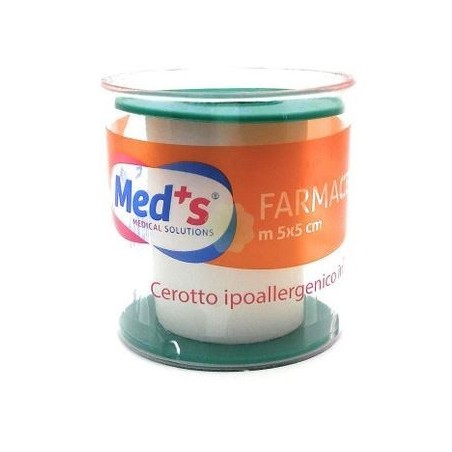 Cerotto meds ipoallergenico tela 500x5 cm ssr