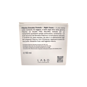 Fillerina 12 double filler neo mito base night everyday cream grado 5 50 ml Fillerina 12 double filler neo mito base night everyday cream grado 5 50 ml