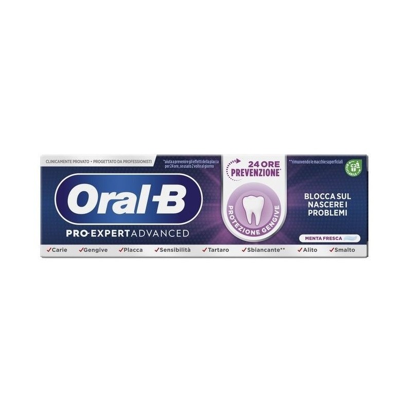 Oral-b dentifricio pe advance protezione gengive 75 ml