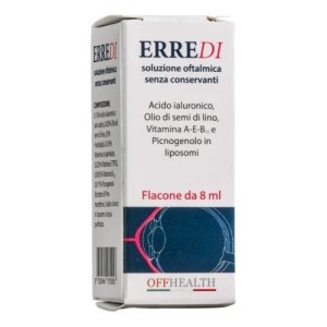 Soluzione oftalmica erredi senza conservanti 10 ml