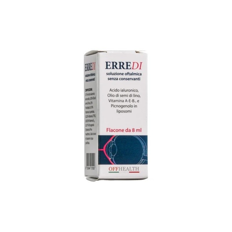 Soluzione oftalmica erredi senza conservanti 10 ml Soluzione oftalmica erredi senza conservanti 10 ml