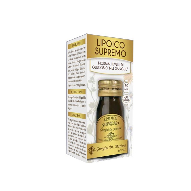 Lipoico supremo 60 pastiglie