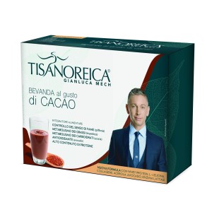 Tisanoreica bevanda cacao 4 buste da 31,5 g