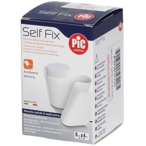 Benda elastica pic selffix senza lattice m 4x8 cm