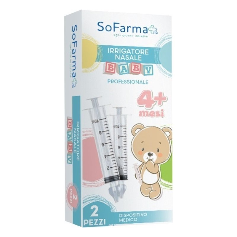 Irrigatore lavaggio nasale baby star 2 pezzi