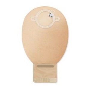 Sacca anatomica per ileostomia dansac nova2 foldup chiusuraintegrata di sicurezza foldup flangia per cintura trasparente con vel