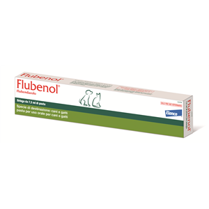 Flubenol pasta per uso orale flubendazolo per cani e gatti