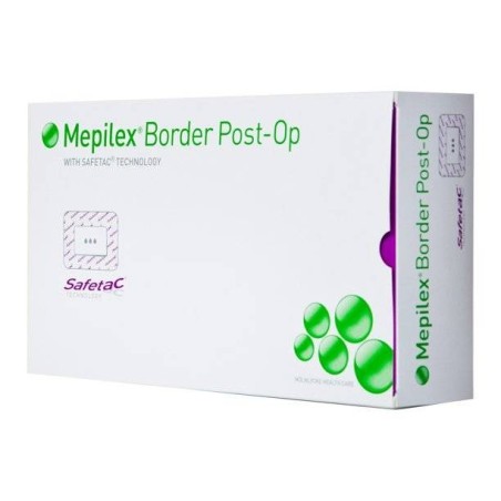Medicazione in schiuma di poliuretano mepilex border post operatoria assorbente bordo integrato strato di contatto in silicone m