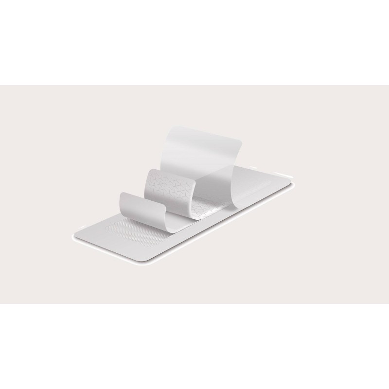 Medicazione in schiuma di poliuretano mepilex border post operatoria assorbente bordo integrato strato di contatto in silicone m Medicazione in schiuma di poliuretano mepilex border post operatoria assorbente bordo integrato strato di contatto in silicone m