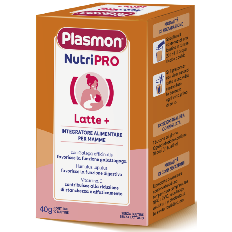 Plasmon nutripro latte+ 10 bustine Plasmon nutripro latte+ 10 bustine