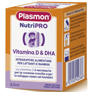 Plasmon nutripro vitamina d & dha 8,5 ml