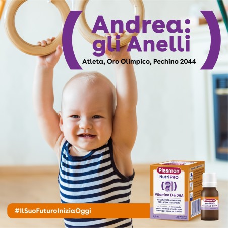 Plasmon nutripro vitamina d & dha 8,5 ml