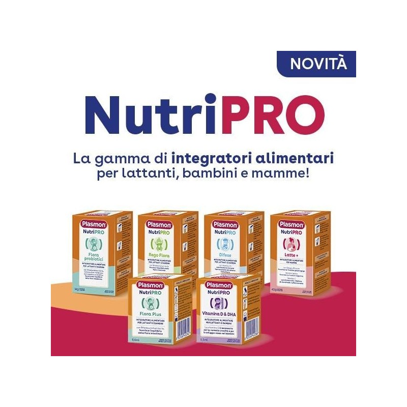 Plasmon nutripro flora probiotici 14 bustine