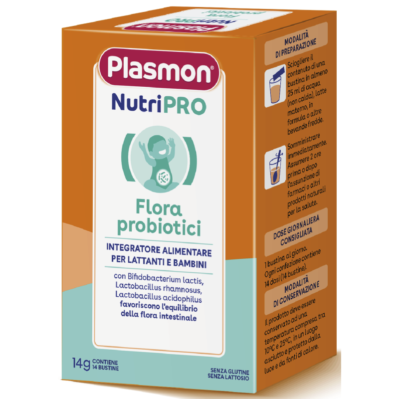 Plasmon nutripro flora probiotici 14 bustine
