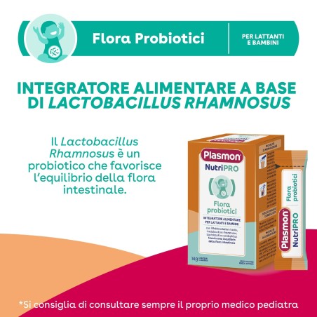 Plasmon nutripro flora probiotici 14 bustine