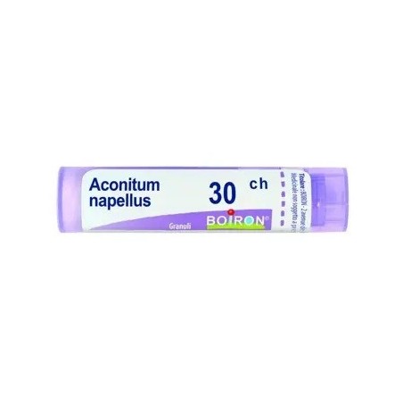 Aconitum napellus boiron 80 granuli 30 ch contenitore multidose