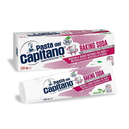 Pasta del capitano dentifricio baking soda 100 ml