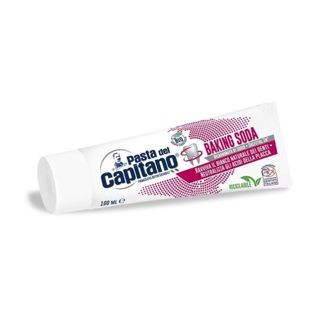 Pasta del capitano dentifricio baking soda 100 ml Pasta del capitano dentifricio baking soda 100 ml