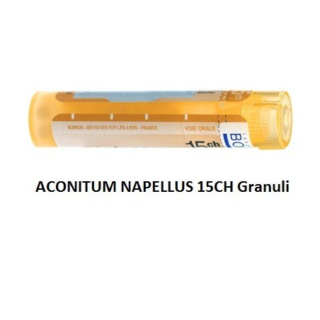 Aconitum napellus boiron 80 granuli 15 ch contenitore multidose 4g Aconitum napellus boiron 80 granuli 15 ch contenitore multidose 4g
