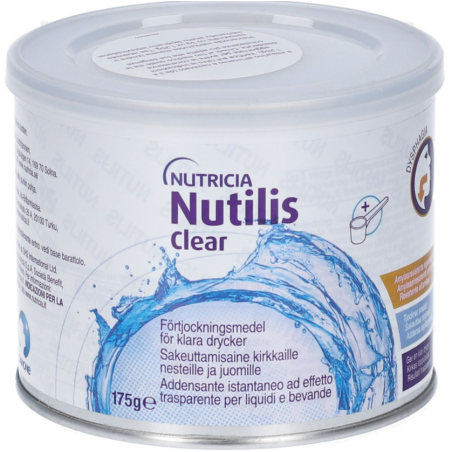 Nutilis clear addensante istantaneo barattolo 175 g misurinoda 1,25 g