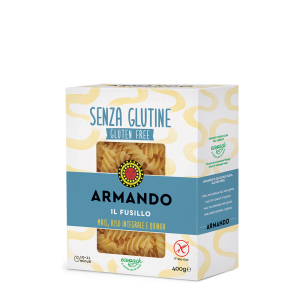Il gluten free di armando il fusillo mais riso integrale e quinoa 400 g