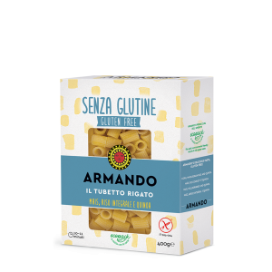 Il gluten free di armando il tubetto rigato mais riso integrale e quinoa 400 g