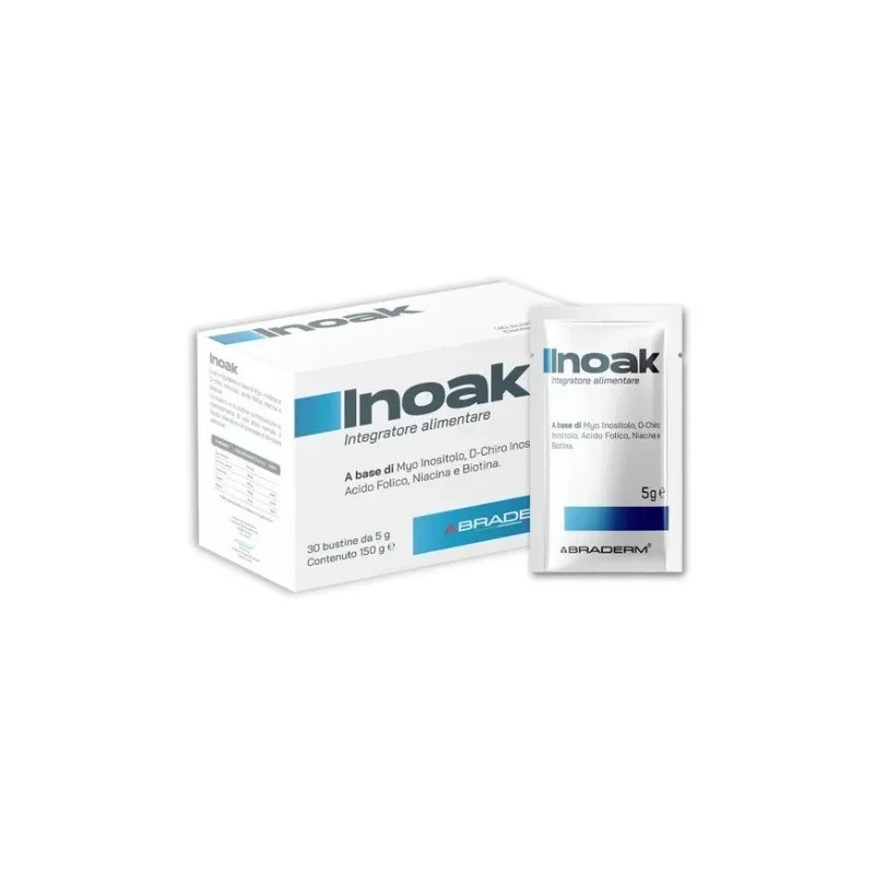 Inoak 30 bustine nuova formula braderm