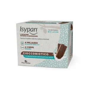 Isypan cioccobiotico latte 8 pezzi