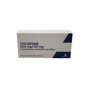 Tachifene 16 compresse riv 500 mg + 150 mg