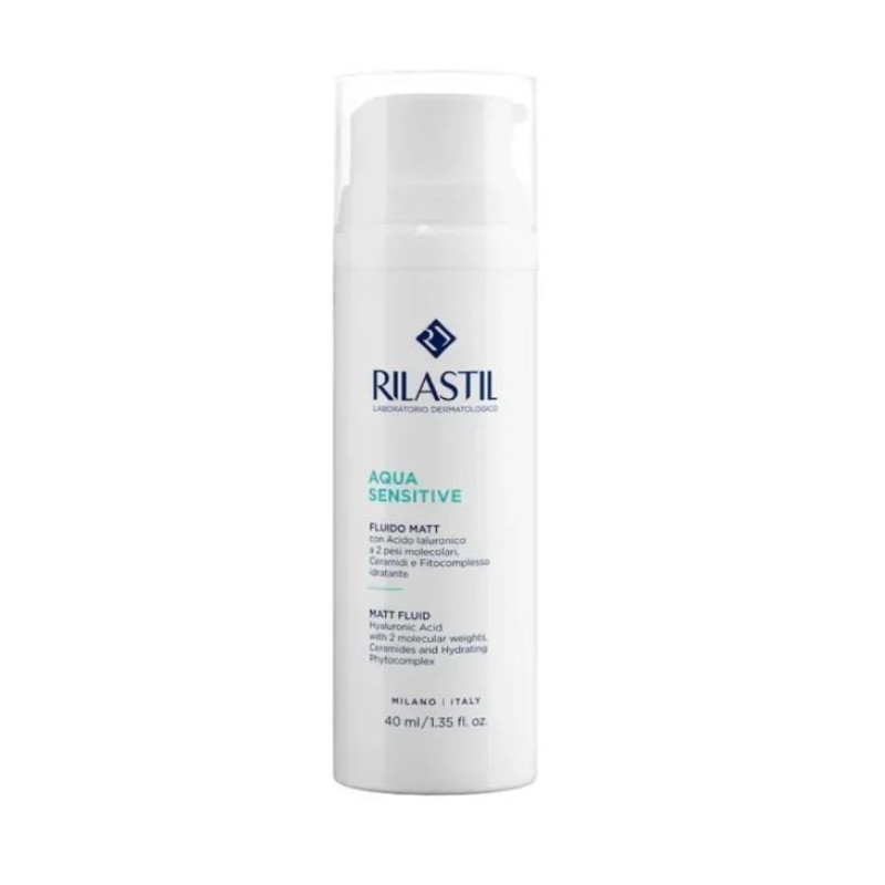 Rilastil aqua sensitive fluido matt 40 ml special price
