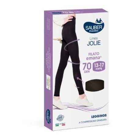 Calza sauber jolie leggings emana 70 nero m