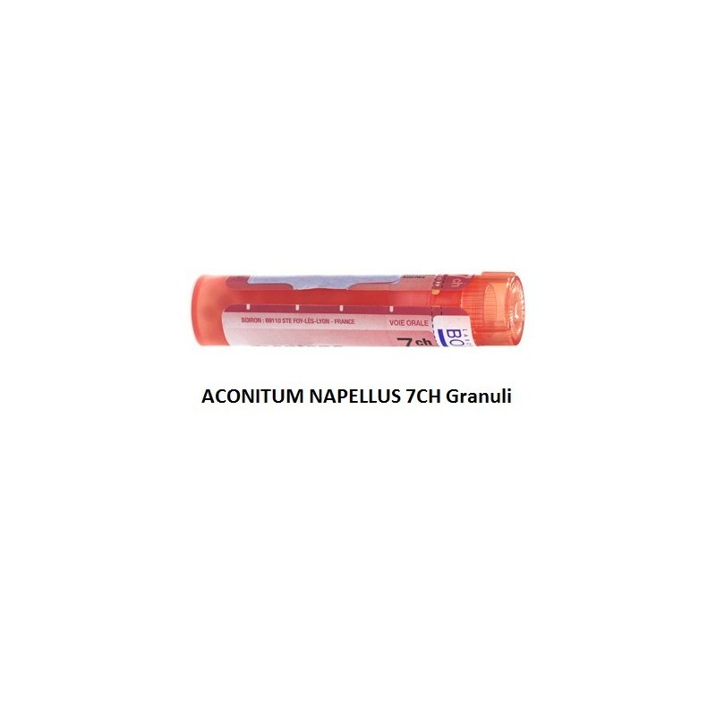 Aconitum napellus boiron 80 granuli 7 ch contenitore multidose 4g