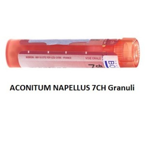 Aconitum napellus boiron 80 granuli 7 ch contenitore multidose 4g Aconitum napellus boiron 80 granuli 7 ch contenitore multidose 4g