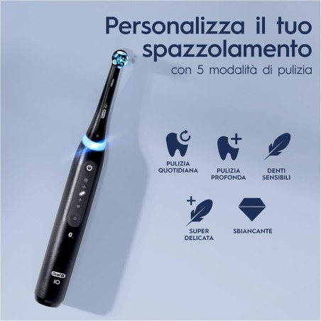 Oralb power spazzolino elettrico io5 s black Oralb power spazzolino elettrico io5 s black