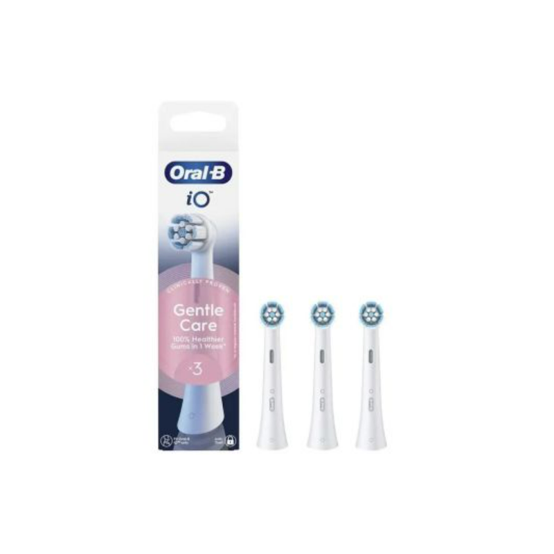 Oralb power refill io gentle clean white 3 pezzi